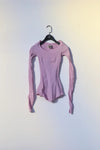 Marc Le Bihan Silk Shrink Classic Long Sleeve Base Top 26900 Series Handmade in France MLB-26900-FEN Pink